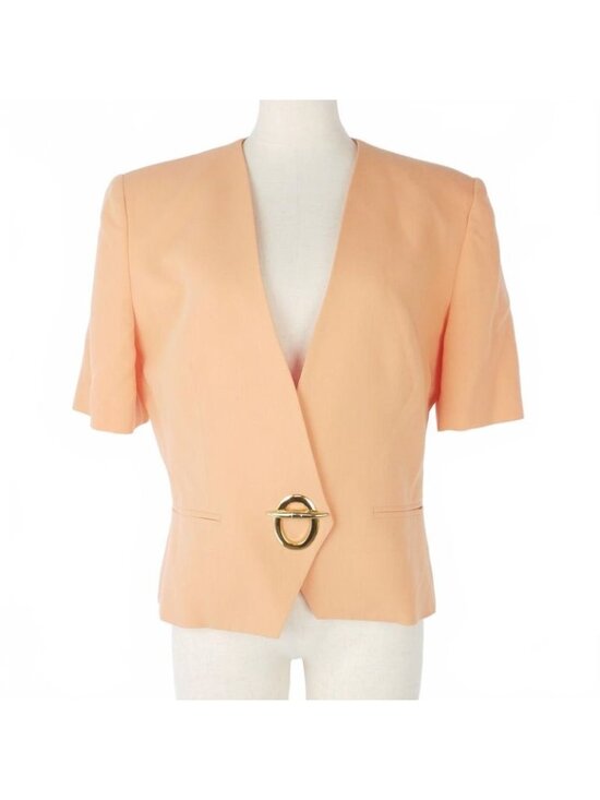 Dior Jackets & Blazers - Dior Vintage Jacket Short Sleeve Short Length Wool M Orange